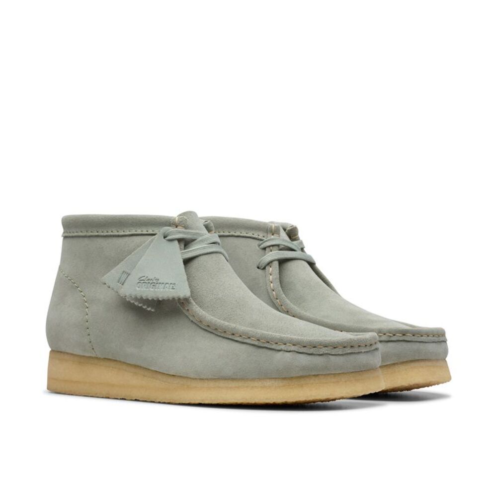 Clarks Mens Wallabee Boot Green Boots (NWT) - Picture 4 of 6